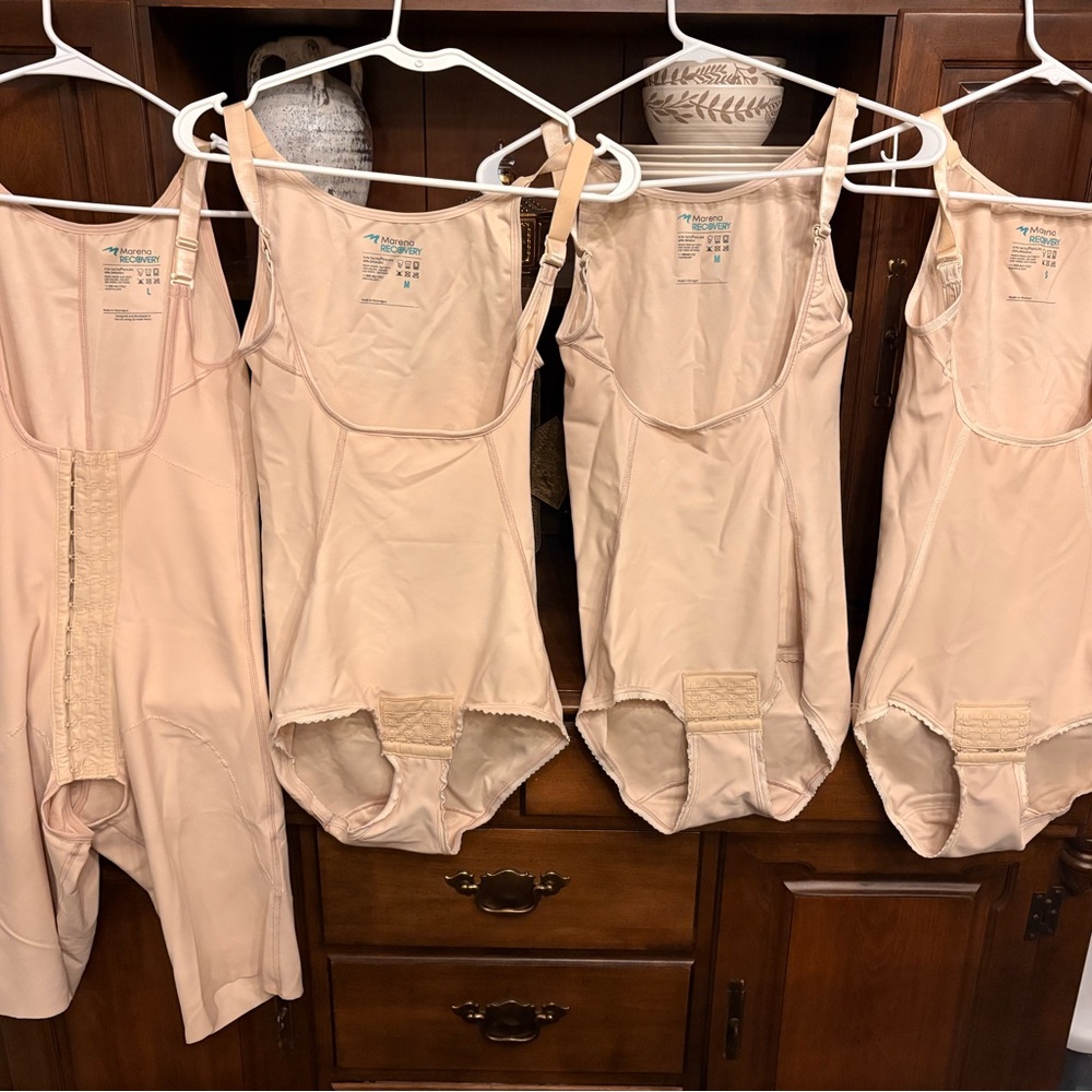 Seamless Beige Shapewear Bodysuit